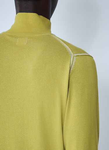 C.P. Company Half Zip-Up Sweater Green pco0160007