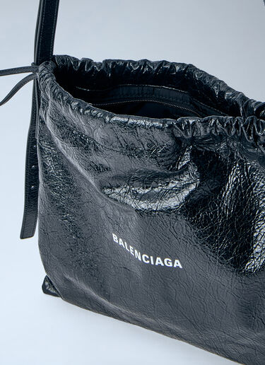 LN-CC® - Balenciaga: La Pochette Dust Bag Shopper - Black Balenciaga La Pochette Dust Bag Shopper Black bal0163026
