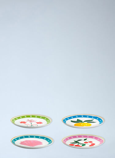 LN-CC® - Bitossi Home: Set Of Four Con Amore Side Plates - Multicolour Bitossi Home Set Of Four Con Amore Side Plates Multicolour wps0692153