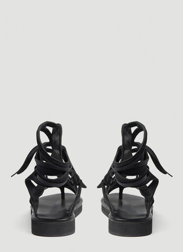 LN-CC® - Ottolinger: Strappy Sandals - Black Ottolinger Strappy Sandals Black ott0251024