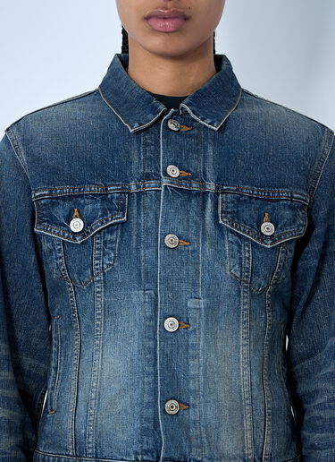 LN-CC® - Balenciaga: Denim Jacket - Blue Balenciaga Denim Jacket Blue bal0259062