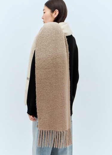 Jacquemus L'Echarpe Moisson Scarf Beige jac0358002