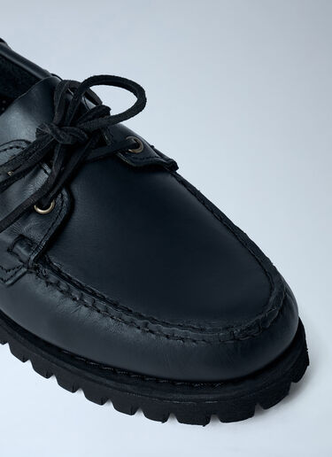 LN-CC® - Sebago: Ranger Waxy Boat Shoes - Black Sebago Ranger Waxy Boat Shoes Black seb0162002