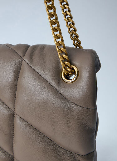 Saint Laurent 中号肩背羽绒包 棕色 sla0263068