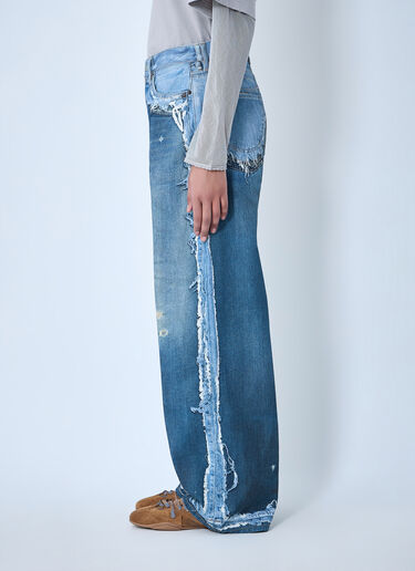 LN-CC® - Acne Studios: Trompe-L'Oeil Jeans - Blue Acne Studios Trompe-L'Oeil Jeans Blue acn0364045