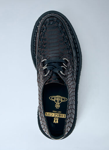 Vivienne Westwood ハットン ダービーシューズ ブラウン vvw0264018