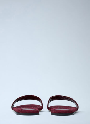 Gucci 马衔扣拖鞋  红色 guc0261061