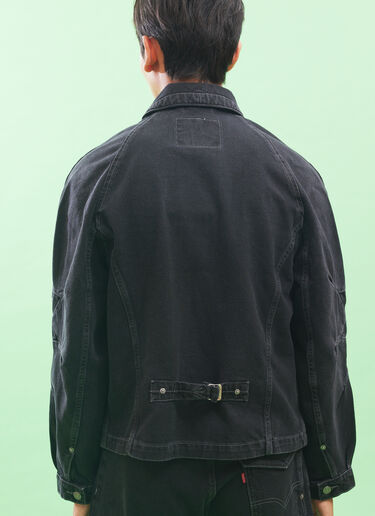 LN-CC® - Kiko Kostadinov x Levi's: Denim Jacket - Black Kiko Kostadinov x Levi's Denim Jacket Black kil0158021