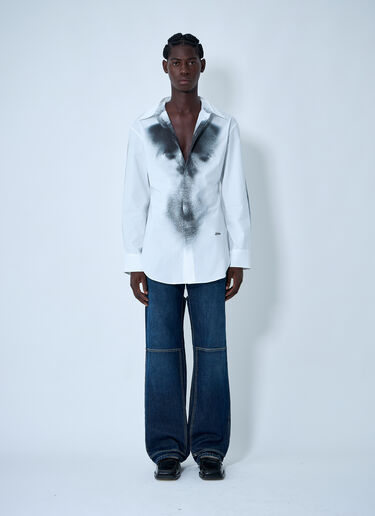 Jean Paul Gaultier Body Dust Shirt White jpg0162004