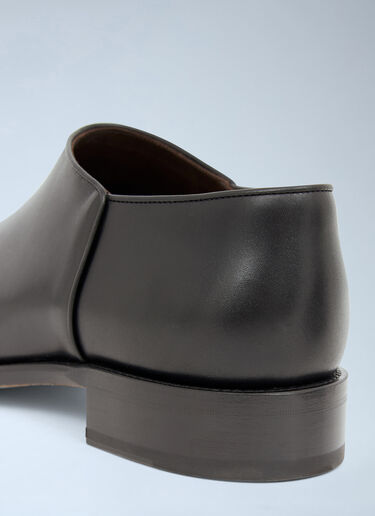 LN-CC® - The Row: Nobilis Shoe Boots - Black The Row Nobilis Shoe Boots Black row0158010