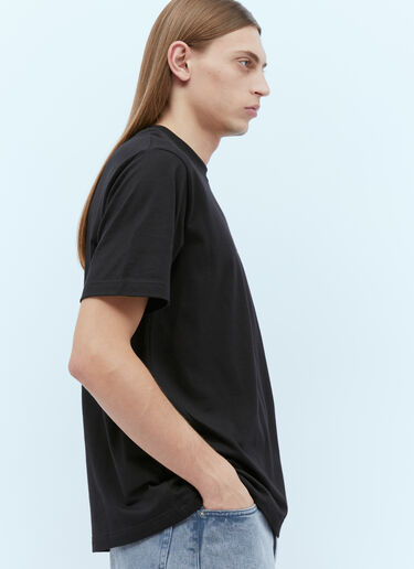 LN-CC® - ICE & TECHNO: Cross Logo Print T-Shirt - Black ICE & TECHNO Cross Logo Print T-Shirt Black int0154002