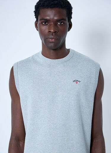 LN-CC® - Noah: Sweatshirt Vest - Grey Noah Sweatshirt Vest Grey noa0160015