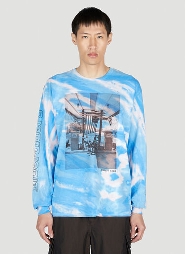 LN-CC® - Liberaiders: Tie Dye Long Sleeve T-Shirt - Blue Liberaiders Tie Dye Long Sleeve T-Shirt Blue lib0153008