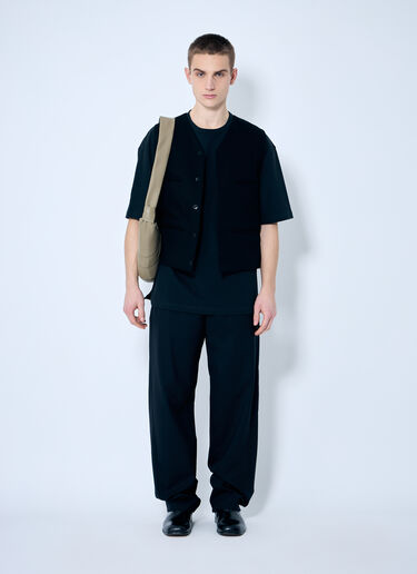 Lemaire Tailored Waistcoat Black lem0160003