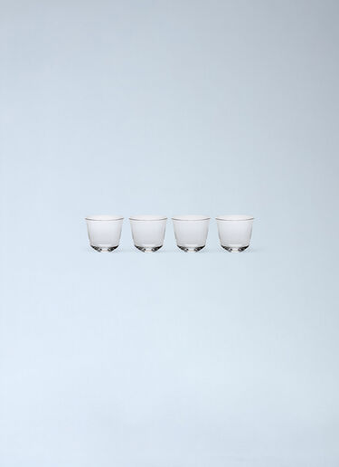 LN-CC® - Serax x Ann Demeulemeester: Set Of Four Grace Tumbler Glasses - Clear Serax x Ann Demeulemeester Set Of Four Grace Tumbler Glasses Clear wps0691764