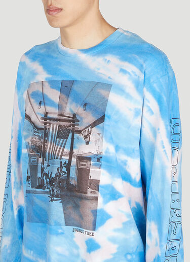 LN-CC® - Liberaiders: Tie Dye Long Sleeve T-Shirt - Blue Liberaiders Tie Dye Long Sleeve T-Shirt Blue lib0153008