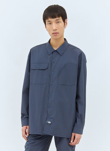 LN-CC® - Dickies: x Tokyo Design Collective 宽大工装衬衫 - 藏蓝色 Dickies x Tokyo Design Collective 宽大工装衬衫 藏蓝色 dks0158001