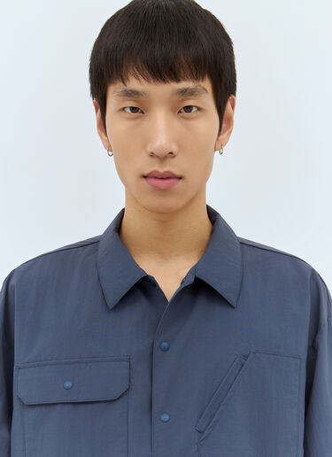 LN-CC® - Dickies: x Tokyo Design Collective 宽大工装衬衫 - 藏蓝色 Dickies x Tokyo Design Collective 宽大工装衬衫 藏蓝色 dks0158001