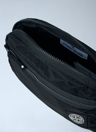 Stone Island Logo图案腰包 黑色 sto0164024