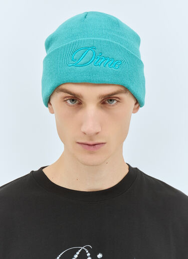 LN-CC® - Dime: Cursive Beanie Hat - Blue Dime Cursive Beanie Hat Blue dmt0157011