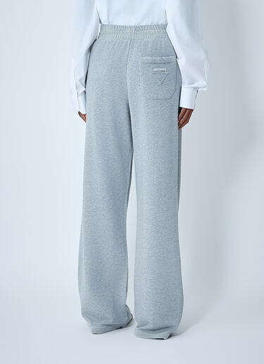 LN-CC® - Prada: Cotton Track Pants - Grey Prada Cotton Track Pants Grey pra0262102