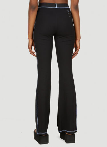 LN-CC® - MCQ: Icon Logo Patch Track Leggings - Black MCQ Icon Logo Patch Track Leggings Black mkq0249010