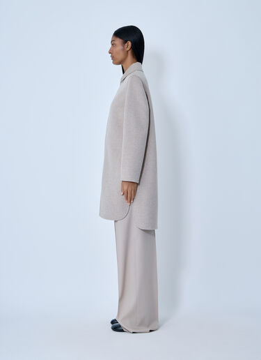 Max Mara 롱라인 캐시미어 코트 베이지 max0263013