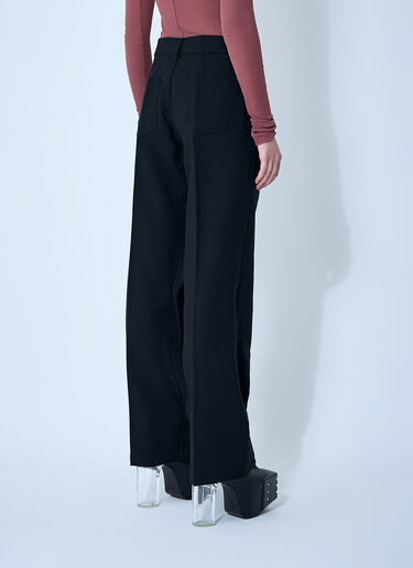 LN-CC® - Rick Owens: Geth Jeans - Black Rick Owens Geth Jeans Black ric0261002