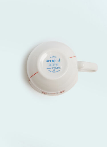 LN-CC® - Seletti: Hybrid Tamara Coffee Cup With Saucer - Multicolour Seletti Hybrid Tamara Coffee Cup With Saucer Multicolour wps0691134