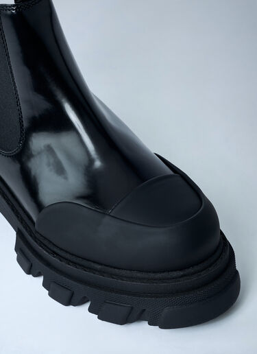 LN-CC® - GANNI: Low Chelsea Boots - Black GANNI Low Chelsea Boots Black gan0262013