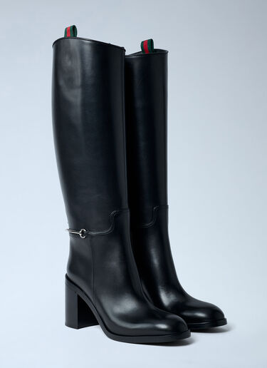 Gucci Slim Clamp Boots Black guc0261059