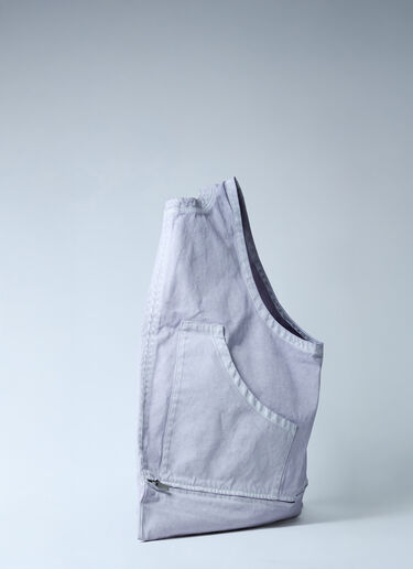 Issey Miyake 立体单肩包  紫色 ism0262002