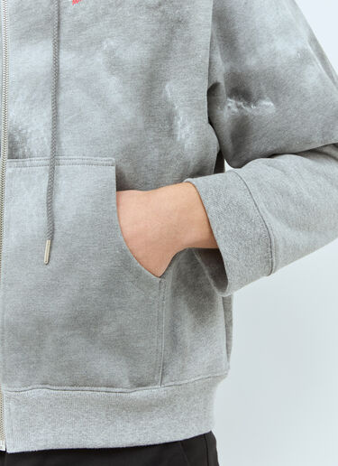 LN-CC® - DEMMO: 허리케인 후드티셔츠 - 그레이 DEMMO 허리케인 후드티셔츠 그레이 dem0159002