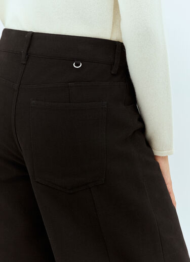 LN-CC® - Moncler x Willow Smith: Zip Panels Jeans - Black Moncler x Willow Smith Zip Panels Jeans Black mwi0258011