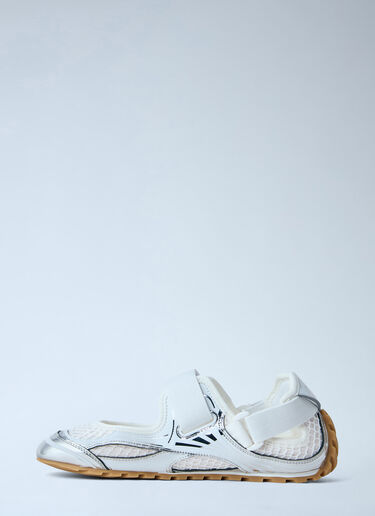 LN-CC® - Bottega Veneta: Orbit Sneakers - Silver Bottega Veneta Orbit Sneakers Silver bov0263036