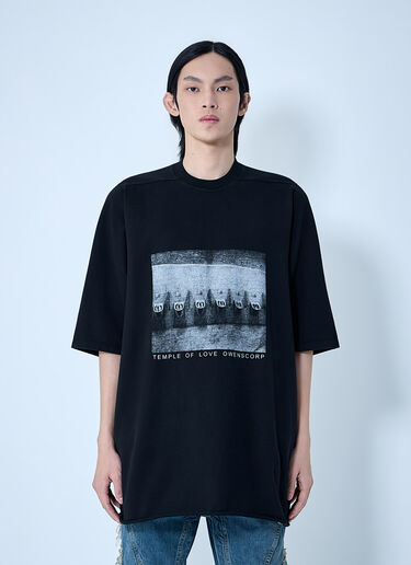 Rick Owens DRKSHDW Jumbo SS T-Shirt Black drk0164024