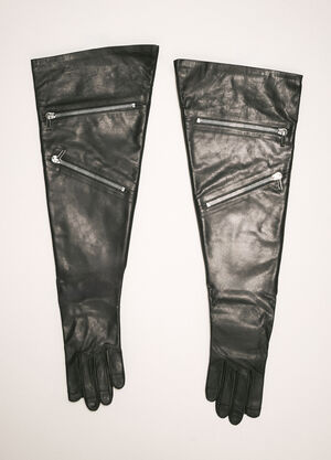 Rick Owens Porterville Gloves Black ric0158013
