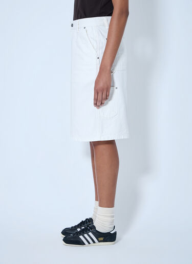 LN-CC® - Carhartt WIP: Nixon Single Knee Shorts - White Carhartt WIP Nixon Single Knee Shorts White wip0265001