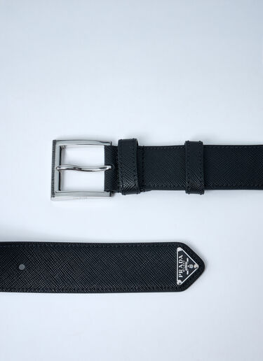 Prada Leather Belt Black pra0161026