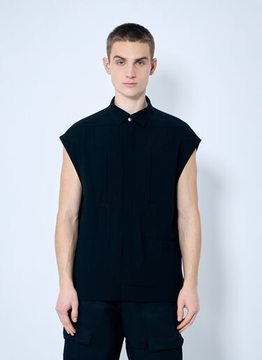 Rick Owens Jumbo Outershirt Black ric0159028