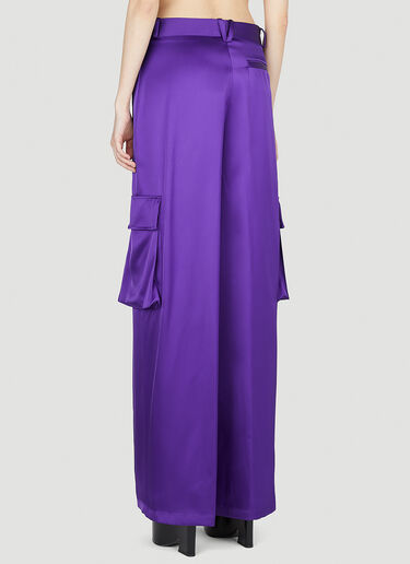 LN-CC® - Versace: Cargo Pants - Purple Versace Cargo Pants Purple vrs0252005
