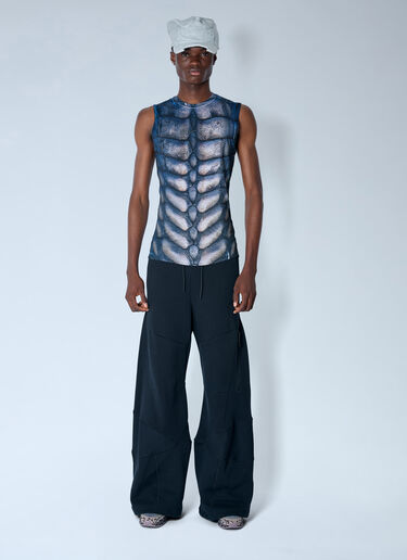 LN-CC® - Nike by Yaku: Re-Create Reptile Tank Top - Blue Nike by Yaku Re-Create Reptile Tank Top Blue nik0165021