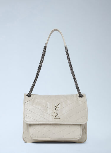 Saint Laurent Medium Niki Shoulder Bag Beige sla0249175