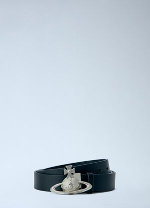 Vivienne Westwood Orb Buckle Belt Black vvw0163019