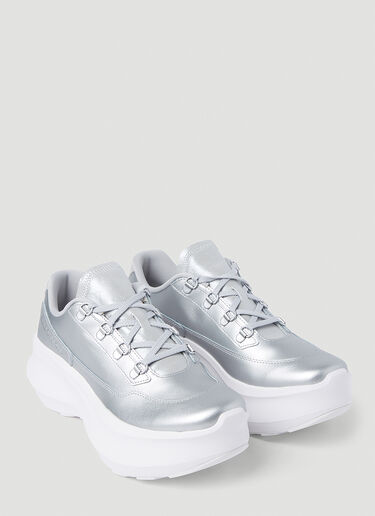 LN-CC® - Comme des Garçons x Salomon: SR811 Sneakers - Silver Comme des Garçons x Salomon SR811 Sneakers Silver cds0353006
