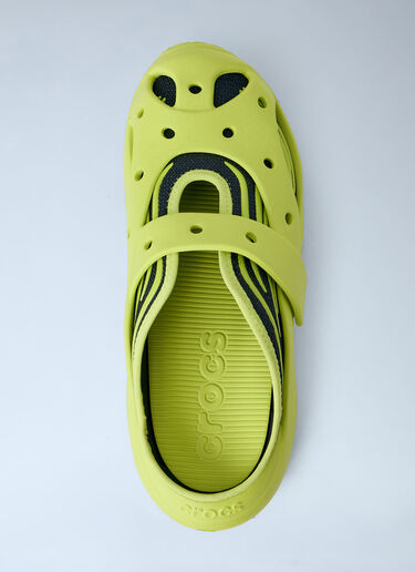 LN-CC® - crocs: Caged Mules - Green crocs Caged Mules Green crs0264002