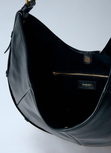 LN-CC® - Saint Laurent: Medium Mombasa Shoulder Bag - Black Saint Laurent Medium Mombasa Shoulder Bag Black sla0263119