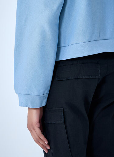 LN-CC® - Balenciaga: Zip-Up Hoodie - Blue Balenciaga Zip-Up Hoodie Blue bal0263005