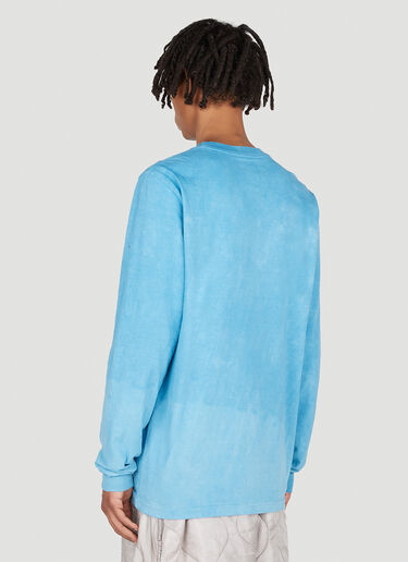 LN-CC® - NOTSONORMAL: Splashed Long Sleeve T-Shirt - Blue NOTSONORMAL Splashed Long Sleeve T-Shirt Blue nsm0351021