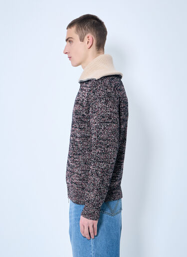LN-CC® - Bottega Veneta: Cotton-And-Wool Cardigan - Brown Bottega Veneta Cotton-And-Wool Cardigan Brown bov0159003